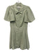Jonathan Simkhai Size S Sage green Lyocell blend Short Sleeve Textured Dress Sage green / S