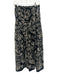 Antonio Melani Size XS / 0 Black & White Polyester Knit Swirl Flower Skirt Set Black & White / XS / 0