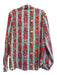 Emily McCarthy Size S Blue, Red & Multi Abstract Bead Print Button Down Pant Set Blue, Red & Multi / S