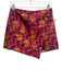 Alden Adair Size S Pink, Navy & Orange Houndstooth Tigers Skort Mini Skirt Pink, Navy & Orange / S