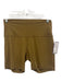Lululemon Size Est M Khaki Tan Stretch High Rise Athletic Biker Shorts Khaki Tan / Est M