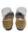 Sam Edelman Shoe Size 7 Sand Beige Raffia Woven Mesh Bow Ballet Flats Sand Beige / 7