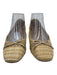 Sam Edelman Shoe Size 7 Sand Beige Raffia Woven Mesh Bow Ballet Flats Sand Beige / 7