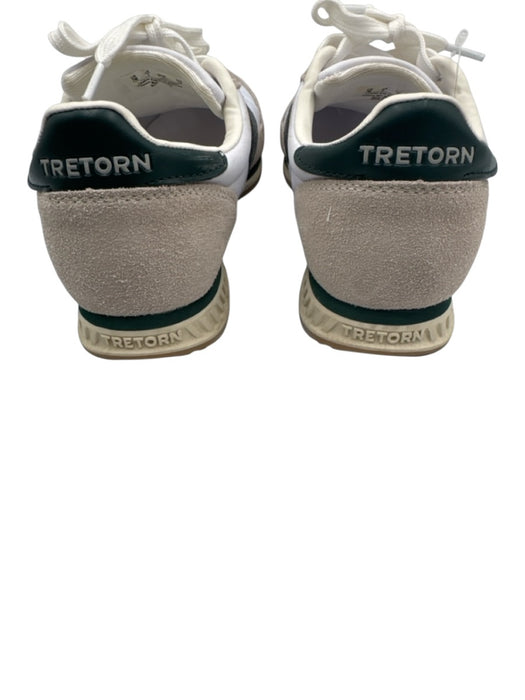 Tretorn Shoe Size 7 White, Green & Pink Textile Suede Color Blend Sneakers White, Green & Pink / 7