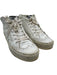 Golden Goose Shoe Size 37 White Leather Mid Top Wing Tip Platform Star Sneakers White / 37