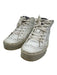 Golden Goose Shoe Size 37 White Leather Mid Top Wing Tip Platform Star Sneakers White / 37