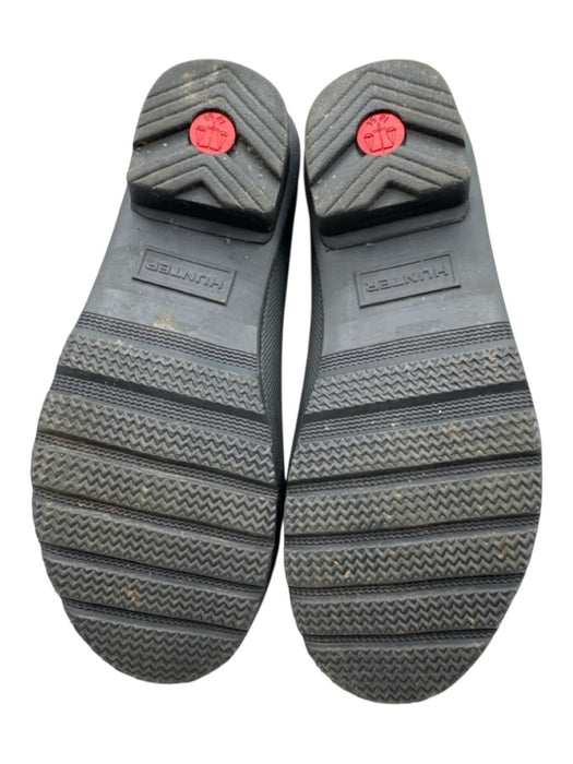 Hunter Shoe Size 8 Gray Manmade Material Round Toe Elastic Pull Tab Booties Gray / 8