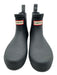 Hunter Shoe Size 8 Gray Manmade Material Round Toe Elastic Pull Tab Booties Gray / 8