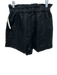 Banana Republic Size XS Black Linen Short Sleeve One Button Collar Short Set Black / XS
