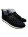 Fendi Shoe Size 38 Black textile upper Monogram Mesh Slip On Round Toe Sneakers Black / 38