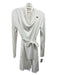 Lunya Size XS/S White Organic Cotton Button Close Paneled Raw Edge Robe White / XS/S