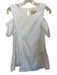 Moon River Size XS White Cotton Embroidered Lace Detail Sleeve Cut Out Dress White / XS