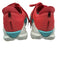 Hoka Shoe Size 9 Coral & Aqua textile upper Mesh Athletic Low Top Sneakers Coral & Aqua / 9