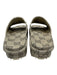 Gucci Shoe Size 39 Beige Rubber Guccissima Platform Slide Sandals Beige / 39