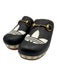 Gucci X Adidas Shoe Size 39.5 Black, White & Brown Leather Upper Logo Mule Clogs Black, White & Brown / 39.5