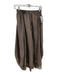 By Anthropologie Size XS Brown Viscose Paneled Lace Trim Pockets Wide Leg Pants Brown / XS