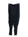 Lululemon Size Small Black Ruched Striped Pockets Jogger Pants Black / Small