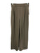 Lululemon Size Small Taupe Gray Elastic Waist Pleated Wide Leg Athletic Pants Taupe Gray / Small