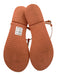 Tkees Shoe Size 9 Salmon Pink Thong Ankle Strap Jelly Sandals Salmon Pink / 9
