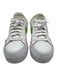 Nike Shoe Size 9 White, Green & Yellow Leather Round Toe Color Block Sneakers White, Green & Yellow / 9