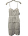 Amanda Uprichard Size XS White Nylon Sweetheart Neckline Spaghetti Strap Dress White / XS
