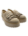 Hogan Shoe Size 39.5 Beige Suede Fringe Slip On Platform Loafers Beige / 39.5