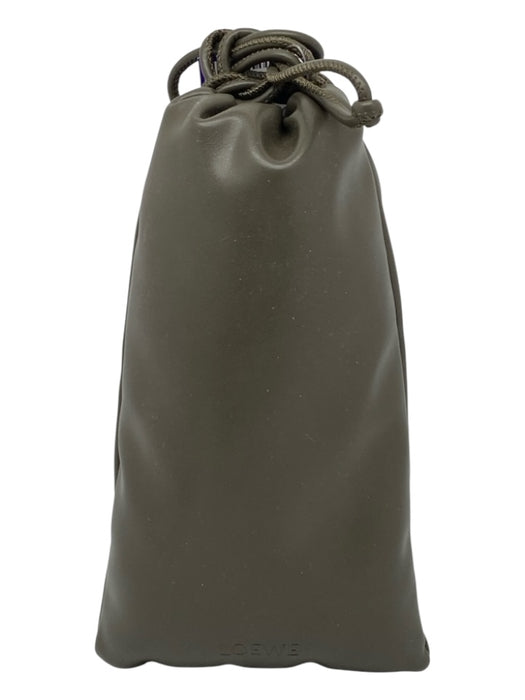 Loewe Green Acetate Gold Detail Oval Butterfly Sunglasses Green