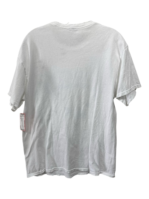 Junk Food Size M White, Blue, Red Cotton Distressed graphic short sleeve Top White, Blue, Red / M