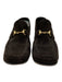 Gucci Shoe Size 39.5 Dark Brown Suede & Leather Horsebit Round Toe Loafers Dark Brown / 39.5