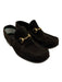 Gucci Shoe Size 39.5 Dark Brown Suede & Leather Horsebit Round Toe Loafers Dark Brown / 39.5