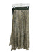 Banana Republic Size XS Yellow, Green, Multi Polyester Metallic Thread Skirt Yellow, Green, Multi / XS
