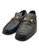 Gucci Shoe Size 9.5 Black Leather Square Toe Horse Bit Seam Detail loafer Flats Black / 9.5