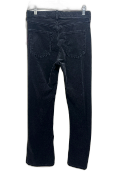 Banana Republic Size 28 Black Cotton Blend Corduroy High Rise Button & Zip Pants Black / 28