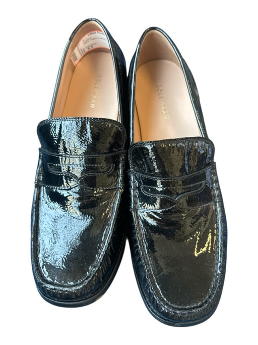 Cole Haan Shoe Size 9.5 Black Patent Leather Loafers Black / 9.5