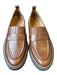 naturalizer Shoe Size 9 Brown Leather Platform Loafers Brown / 9