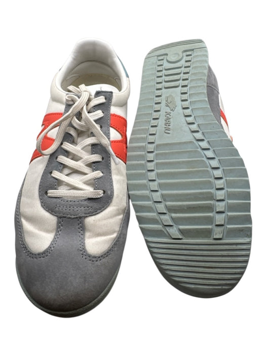 Karhu Shoe Size 8 Gray & Orange Canvas & Suede Color Block Athletic Sneakers Gray & Orange / 8