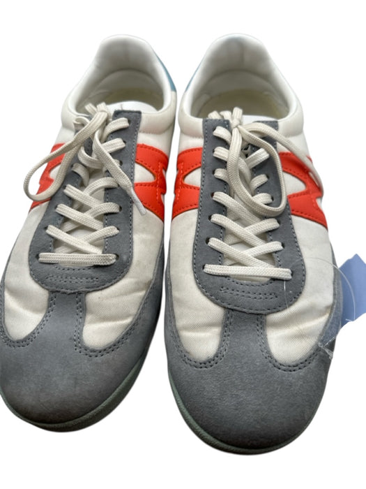 Karhu Shoe Size 8 Gray & Orange Canvas & Suede Color Block Athletic Sneakers Gray & Orange / 8