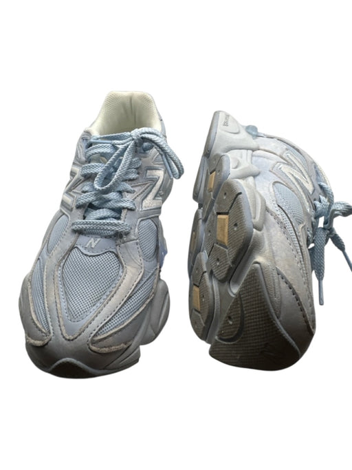 New Balance Shoe Size 9 Baby Blue Leather & Canvas Chunky Athletic Sneakers Baby Blue / 9