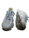 New Balance Shoe Size 9 Baby Blue Leather & Canvas Chunky Athletic Sneakers Baby Blue / 9