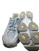 New Balance Shoe Size 9 Baby Blue Leather & Canvas Chunky Athletic Sneakers Baby Blue / 9