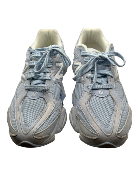 New Balance Shoe Size 9 Baby Blue Leather & Canvas Chunky Athletic Sneakers Baby Blue / 9