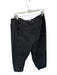 Eileen Fisher Size XL Charcoal Organic Cotton Blend High Waist Barrel Leg Jeans Charcoal / XL