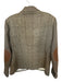 Central Park West Size XL Multi Tweed Shoulder Pads Pockets Buttons Jacket Multi / XL