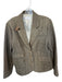 Central Park West Size XL Multi Tweed Shoulder Pads Pockets Buttons Jacket Multi / XL