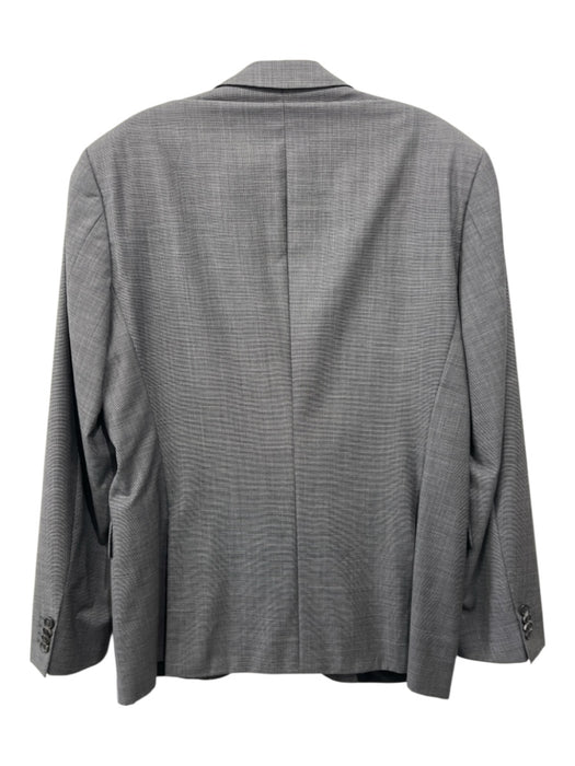 Boss Black & White Wool All Over Print 2 Button Men's Blazer 40R