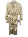 Antonio Melani Size 6 Cream Lyocell blend Gathered Button Down Long Sleeve Dress Cream / 6