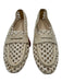 Tuckernuck Shoe Size 7 Beige Synthetic & Leather Mesh Woven Almond Toe Loafers Beige / 7