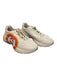 Gucci Shoe Size 42 Beige & Multi Leather Lace Up Low Top Rainbow Sneaker Shoes Beige & Multi / 42
