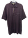 Burberry Size M Black Cotton Solid Polo Men's Short Sleeve Black / M