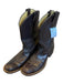 Rios of Mercedes Shoe Size 8 Dark Brown Leather Round Toe Cowboy Boots Dark Brown / 8